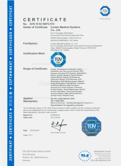 CONTEC® ECG-1200G Moniteur électrocardiographe numérique 12 canaux