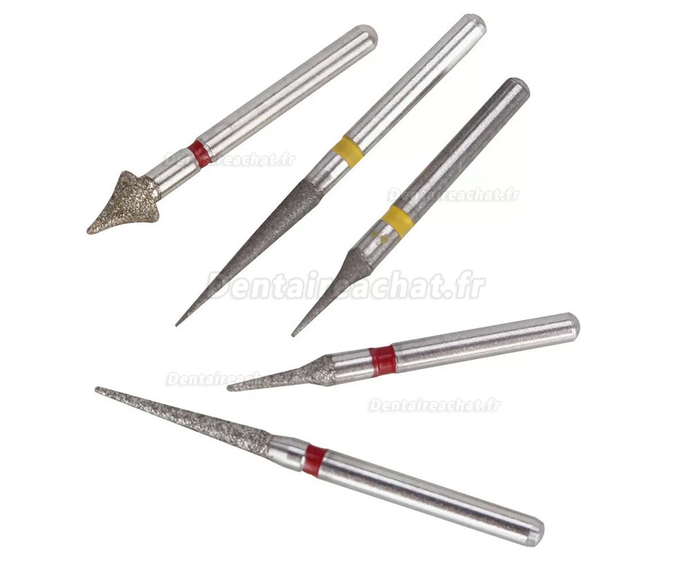 Kit de fraises diamantées pour émail interproximal orthodontique (kit de fraises IPR)