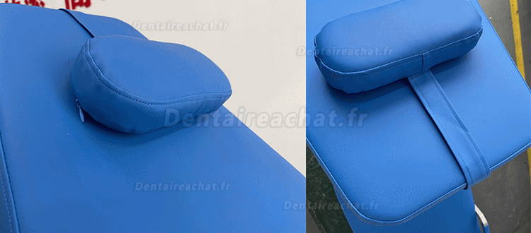 Greeloy GU-P 109 Fauteuil dentaire portable chaise pliante à 360° avec lampe led