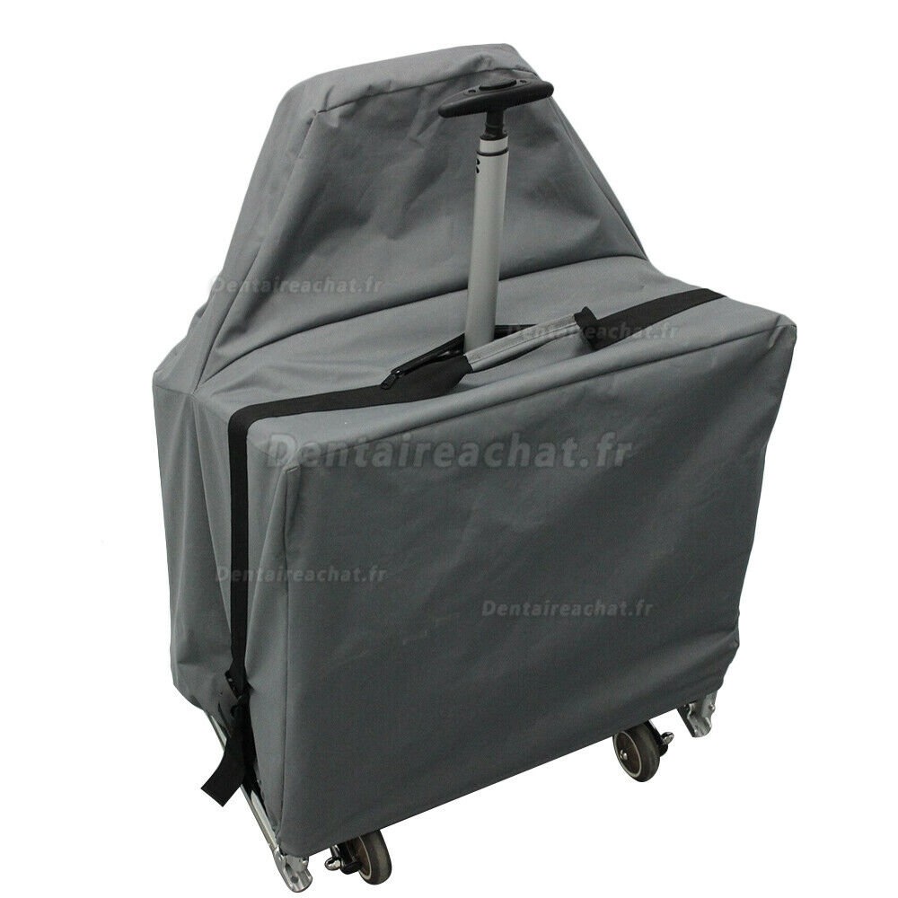 Greeloy® GU-P204 Unité Dentaire Mobile (Portable) + Greeloy GU-P101 Fauteuil Portable Pliable Dentaire