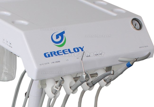 Greeloy® GU-P301 LED unité mobile (cart) dentiste avec cordon pour turbine lumière