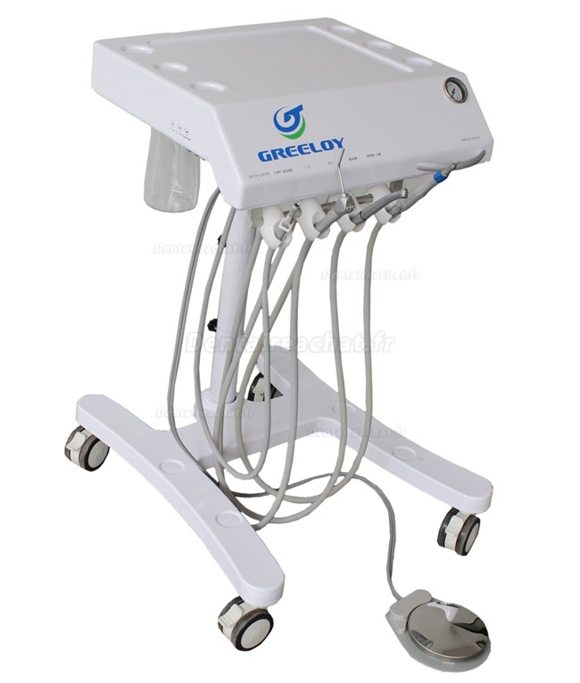 Greeloy® GU-P301 LED unité mobile (cart) dentiste avec cordon pour turbine lumière