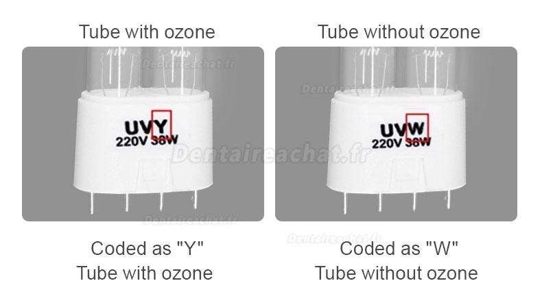 38W UV+ Ozone Stérilisateur Lampe Désinfection Sterilisation UVC Lumière +Télécommande