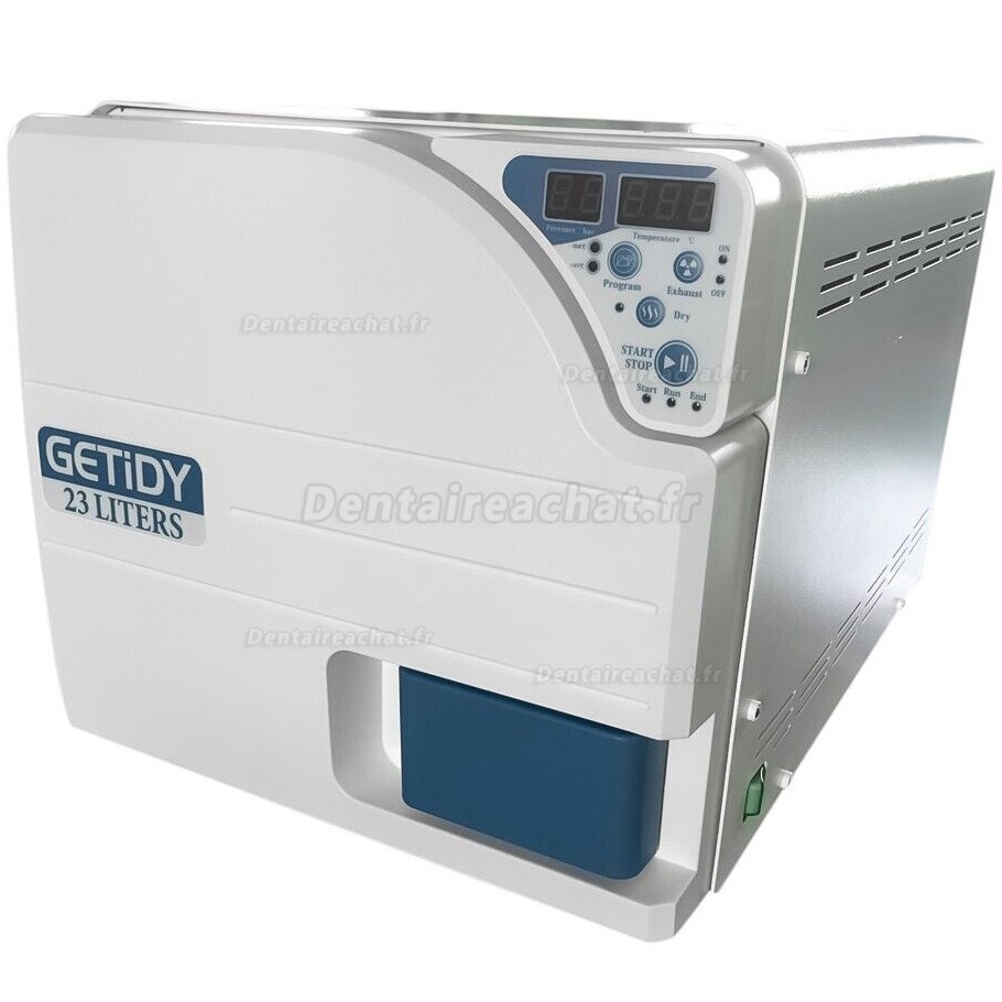 Autoclave sterilisateur dentaire classe N Getidy® JCH 16L/18L/23L (avec la fonction de séchage)