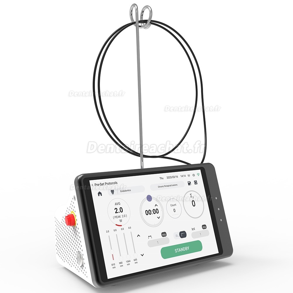 Système laser diode dentaire multi-longueurs d'onde Gigaalaser Cheese Plus CP13G (635 nm + 445 nm + 1064 nm) Système laser diode dentaire multi-longueurs d'onde Gigaalaser Cheese Plus CP13G (635 nm + 445 nm + 1064 nm)