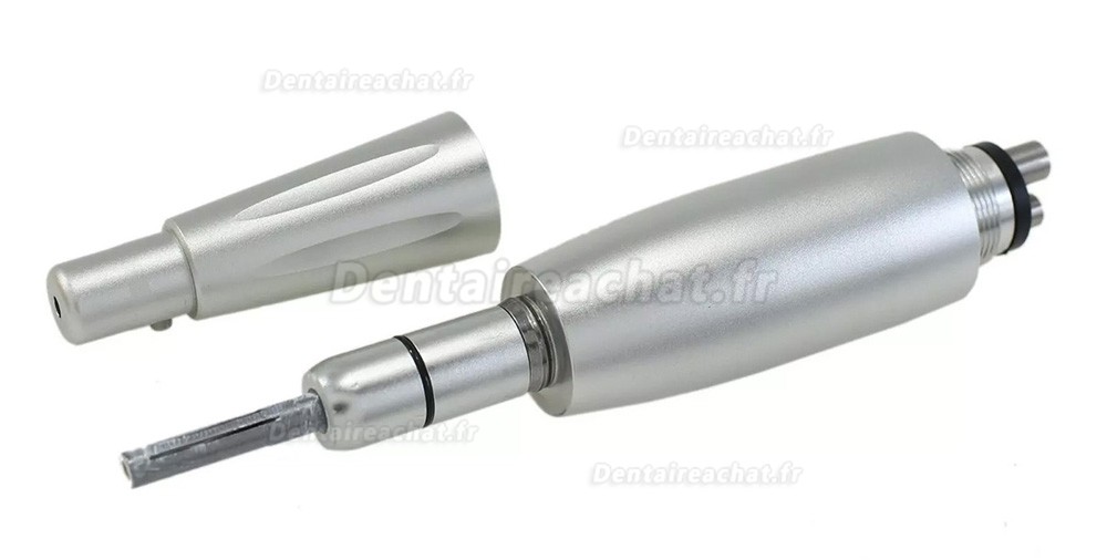 Pièce à main de prophylaxie d'hygiène dentaire (moteur pneumatique 4 trous + kit 3 cônes nasaux)