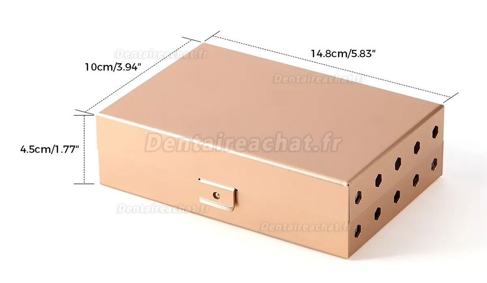 Kit de retrait de vis d'implant dentaire en acier inoxydable (tournevis à tige/forets/guide)