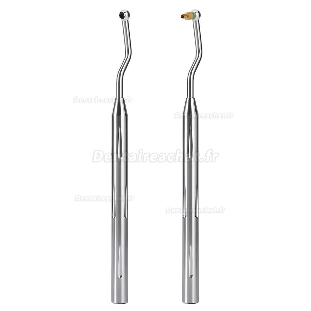 Kit de retrait de vis d'implant dentaire en acier inoxydable (tournevis à tige/forets/guide)