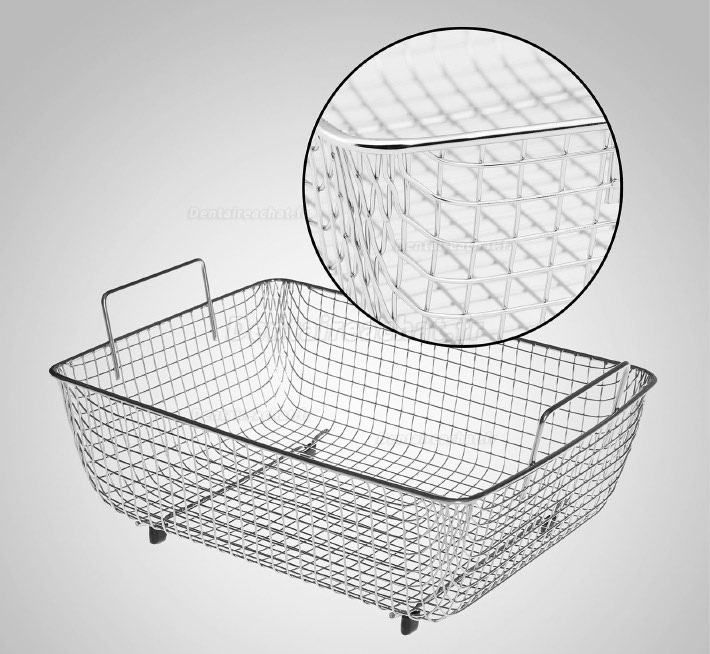 3L Nettoyeur à ultrasons acier inoxydable avec chauffage et minuteur digital affichage