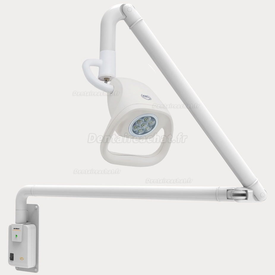 KWS KD-2021W-3 21W LED lampe d'examen médical type d’accroché au mur avec Arm