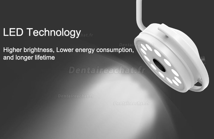 KWS® KD-2012D-3C scialytique plafonnier cabinet dentaire 36W