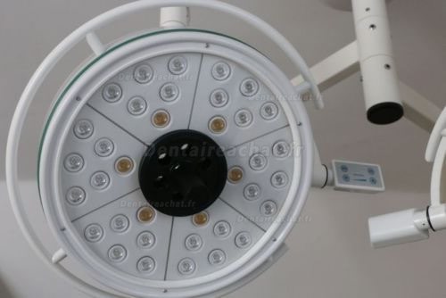 KWS KD-2072B-2 216W plafonnier à deux têtes LED lampe d’examen sans ombre lumière chirurgicale