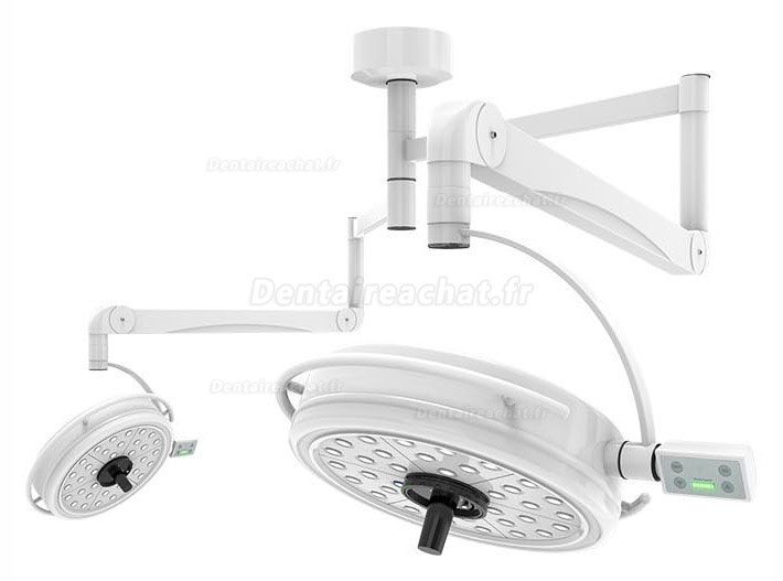 KWS KD-2072B-2 216W plafonnier à deux têtes LED lampe d’examen sans ombre lumière chirurgicale