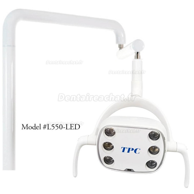 TPC L570-LED/L550-LED LED lampe scialytique opératoire dentaire avec capteur de mouvement
