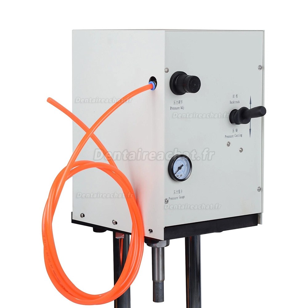 Syst&egrave;me pneumatique d'injection pour proth&egrave;ses flexibles dentaires LIZHONG LZYX-IV