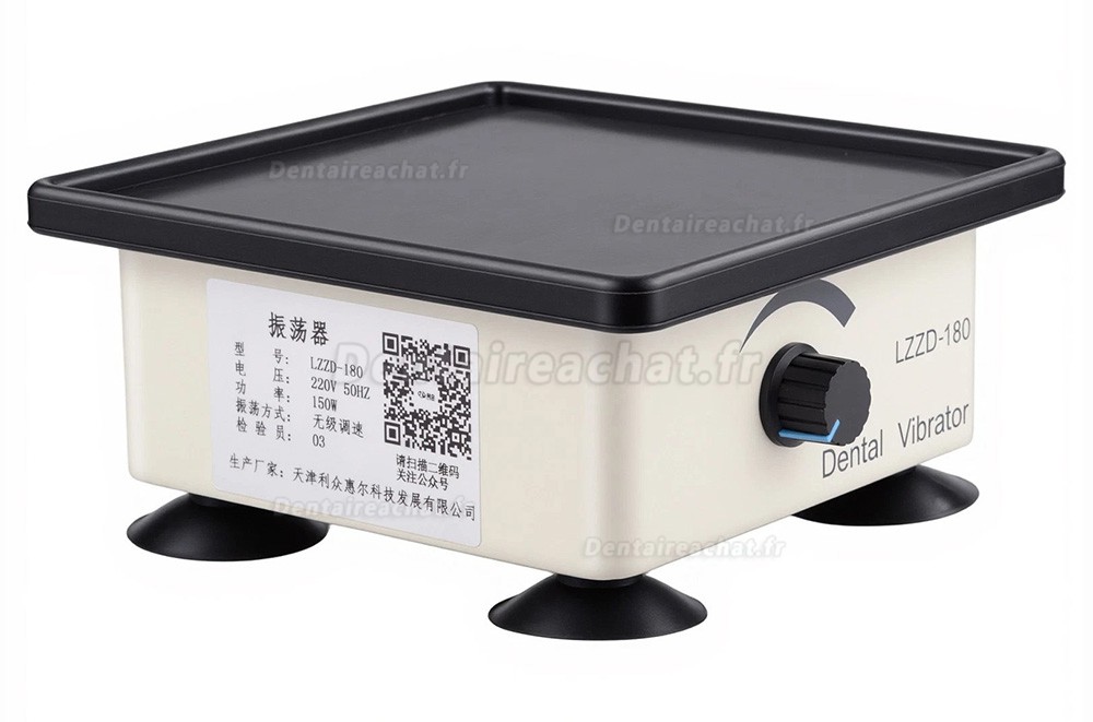 Vibrateur dentaire Lizong LZZD-180 / Appareil vibrant pour pl&acirc;tre (150 W)