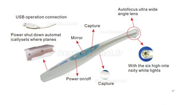 Magenta® MD960U USB Caméra intra orale dentaire