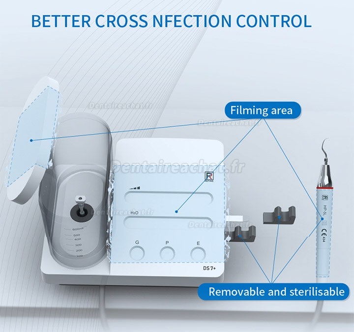 Refine MaxPiezo7/DS7 Détartreur ultrasonique irrigateur de canal radiculaire compatible EMS / SATELEC