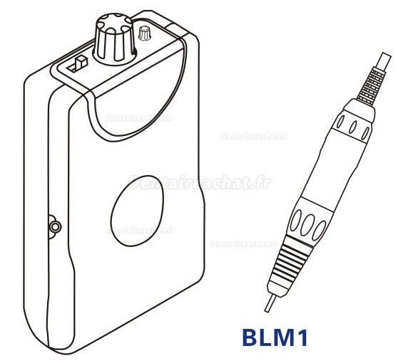 Maisilao® M1 Micro Micromoteur brushless portable 30.000 tr/min avec pièce à main