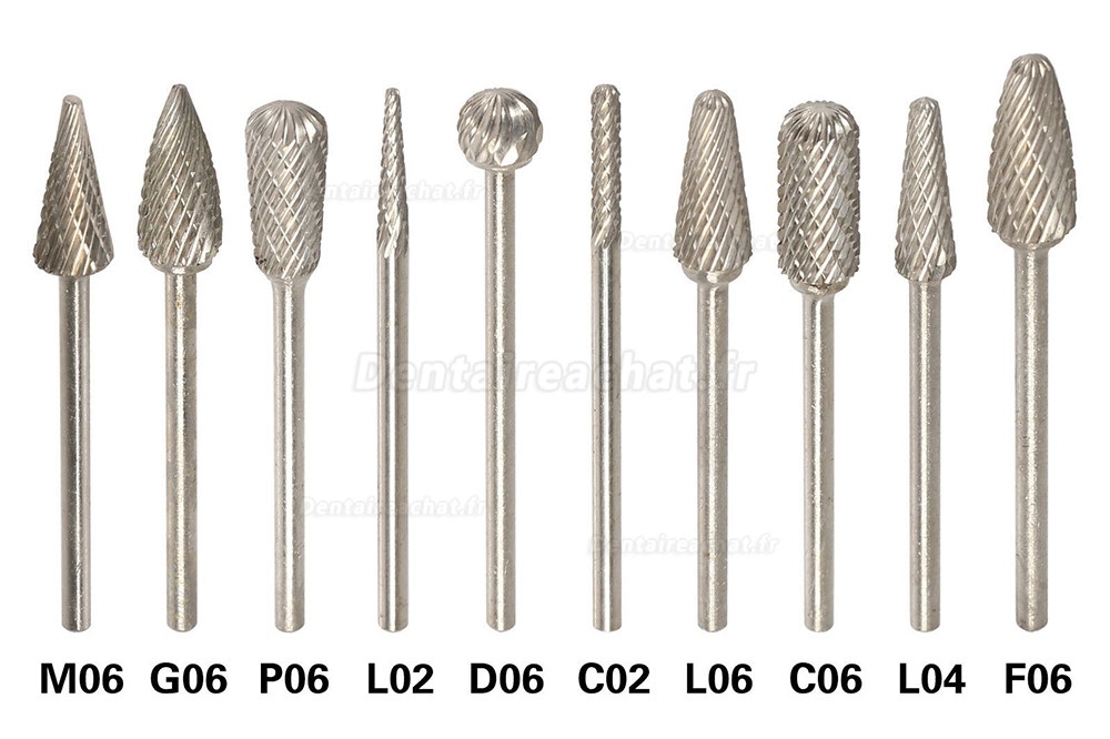 Marathon Micromoteur N3 S05 + 5 pièces fraises en carbure de tungstène Shiyang micromoteur N3 S05 + 5 pièces fraises en carbure de tungstène compatible marathon
