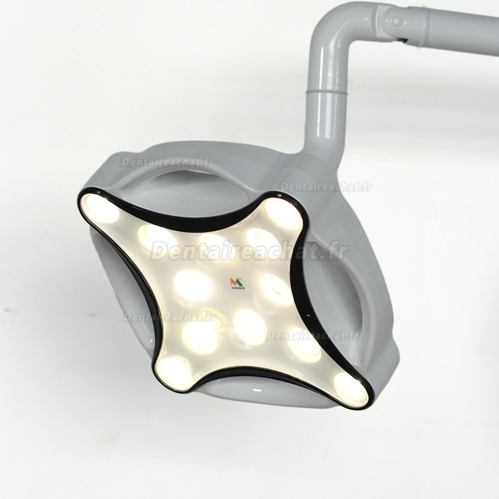 Micare JD1700G Double Tête Lampe Scialytique Dentaire à LED / Plafonnier Opératoire Dentaire