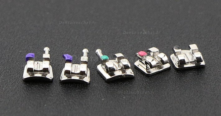 20 Kit/ 400 pièces Mini Roth 018 345 Hooks Orthodontique Bracket en Métal