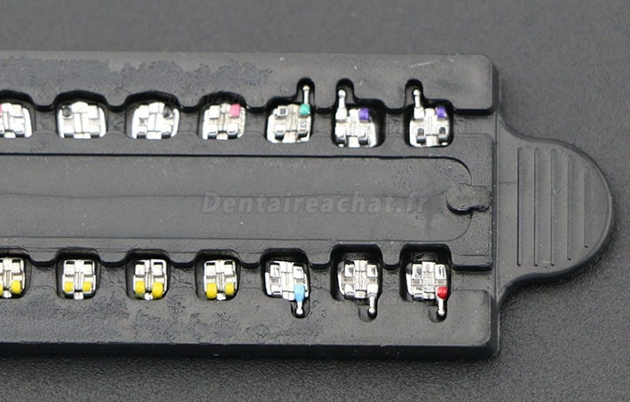 20 Kit/ 400 pièces Mini Roth 022 345 Hooks Orthodontique Bracket en Métal