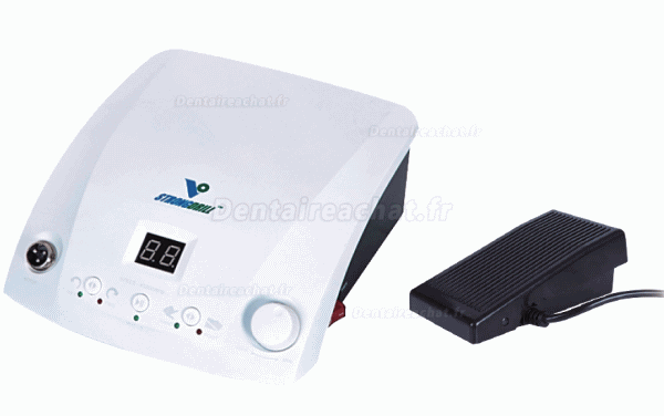 STRONGDRILL QZ-60 Micromoteur brushless contrôleur + Q9 pièce à main (8N.cm,50.000 tr/min)
