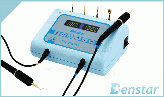 PR DS-111 Couteau à cire dentaire électrique avec 2 pièces à main