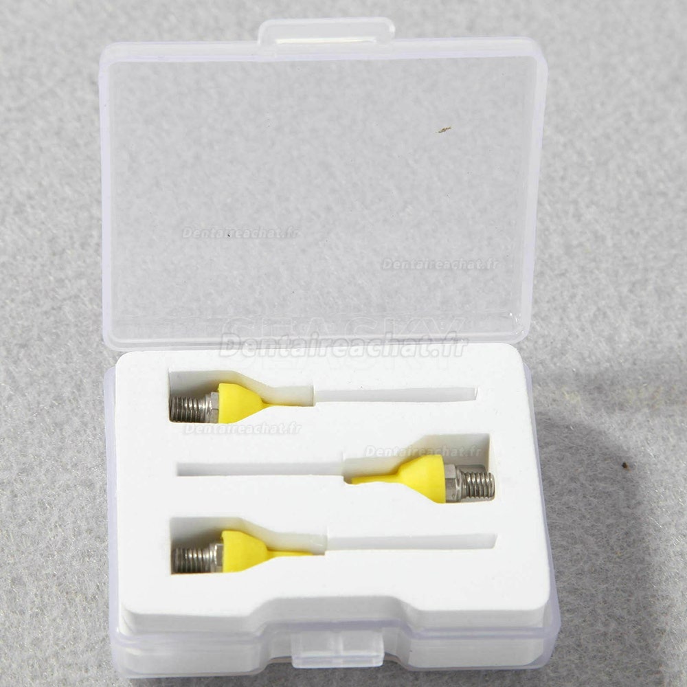 3 pièces endodontie Obturation pointes d’aiguille remplissuer pour le pistrolet de Gutta-Percha