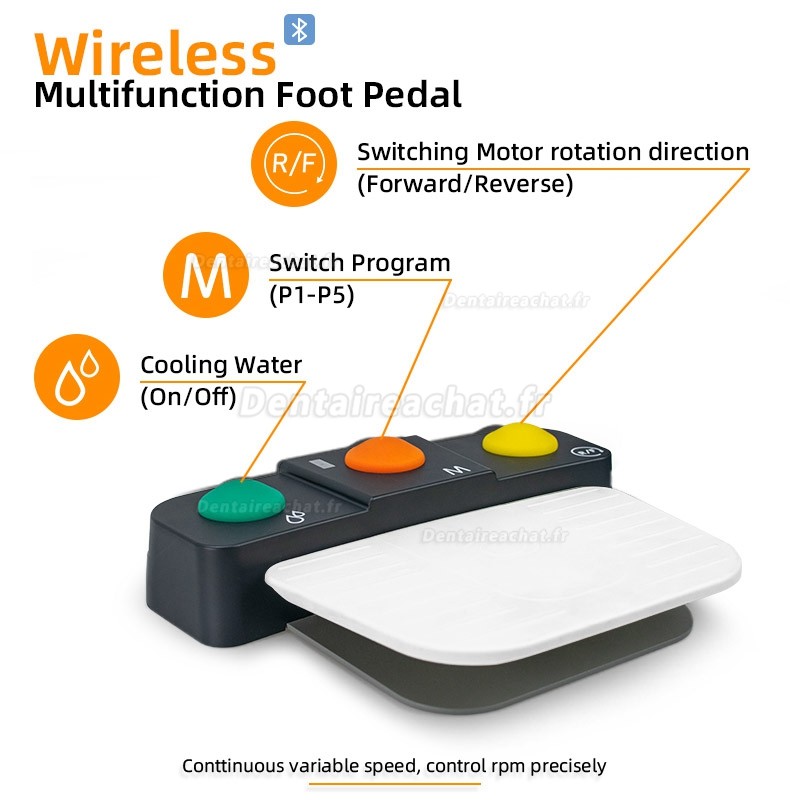 Moteur d'implantologie dentairePluspower® Ai Touch avec contre-angle 20:1