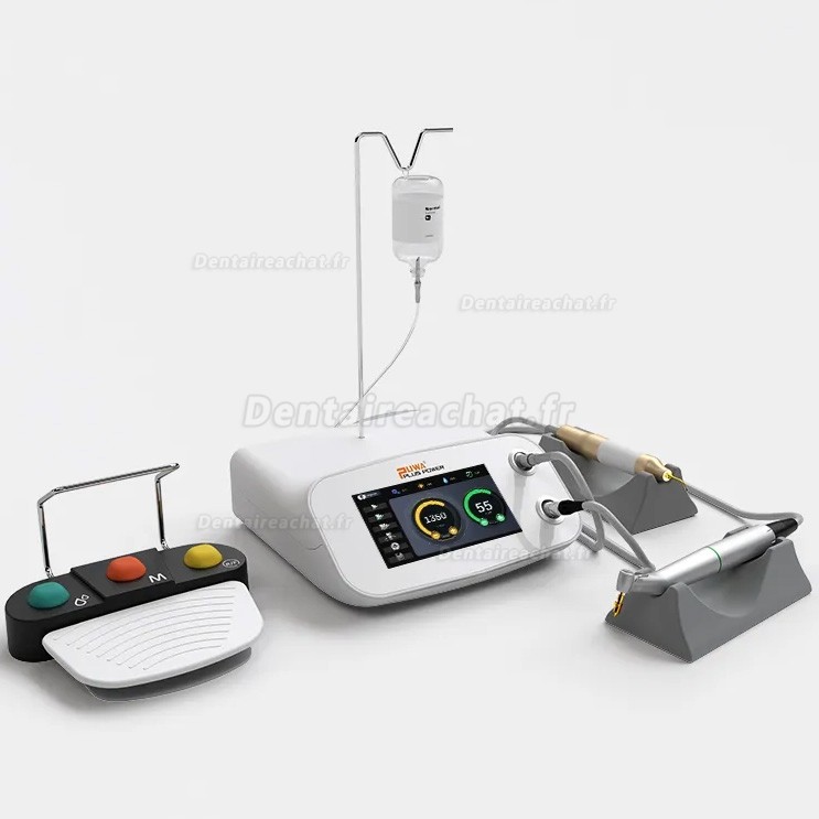 Kit PlusPower PiezoI+ 2 en 1 avec Moteur piezo chirurgie dentaire et Moteur implants dentaires