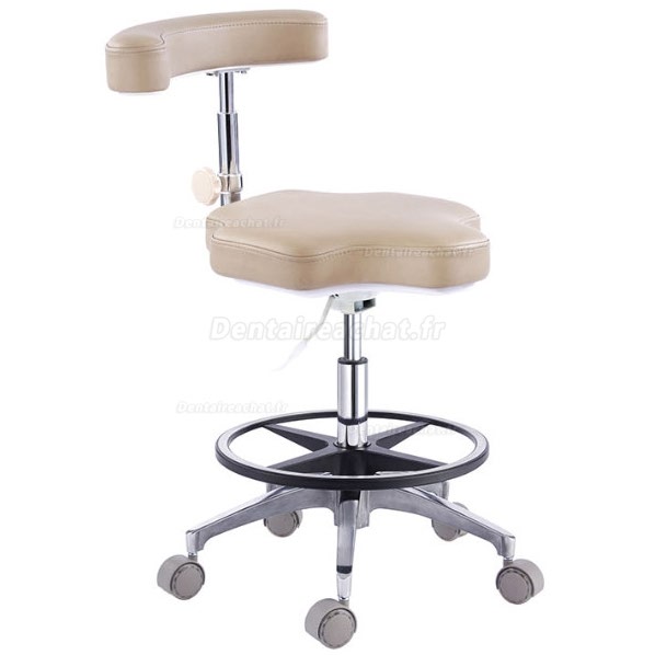 QY® QY-90B Tabourets operateur dentiste avec repose-bras + repose pied