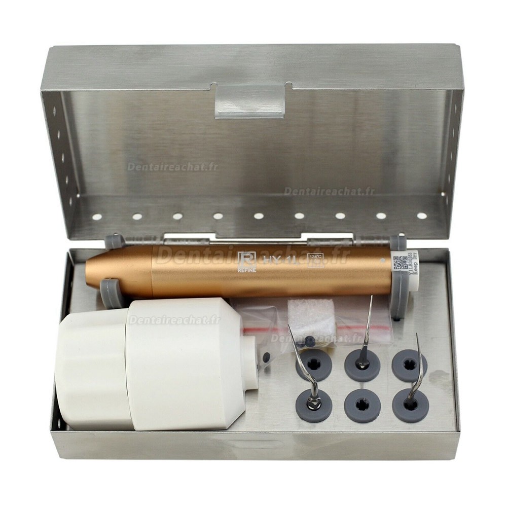 Kit d'autoclave de pièce à main détartreur ultrasonique de Refine HY-1L pour Satelec Acteon P5 P5XS