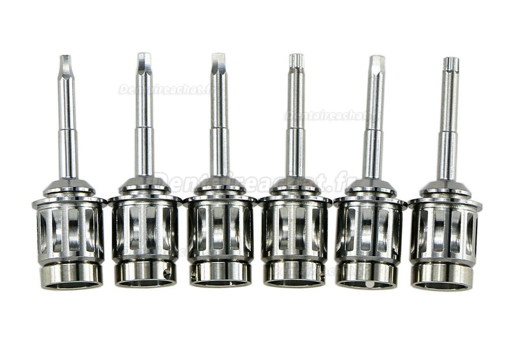 Clé dynamométrique pour implants dentaires 10-70NCM 12 * pilotes et 1 * support de kit de clé