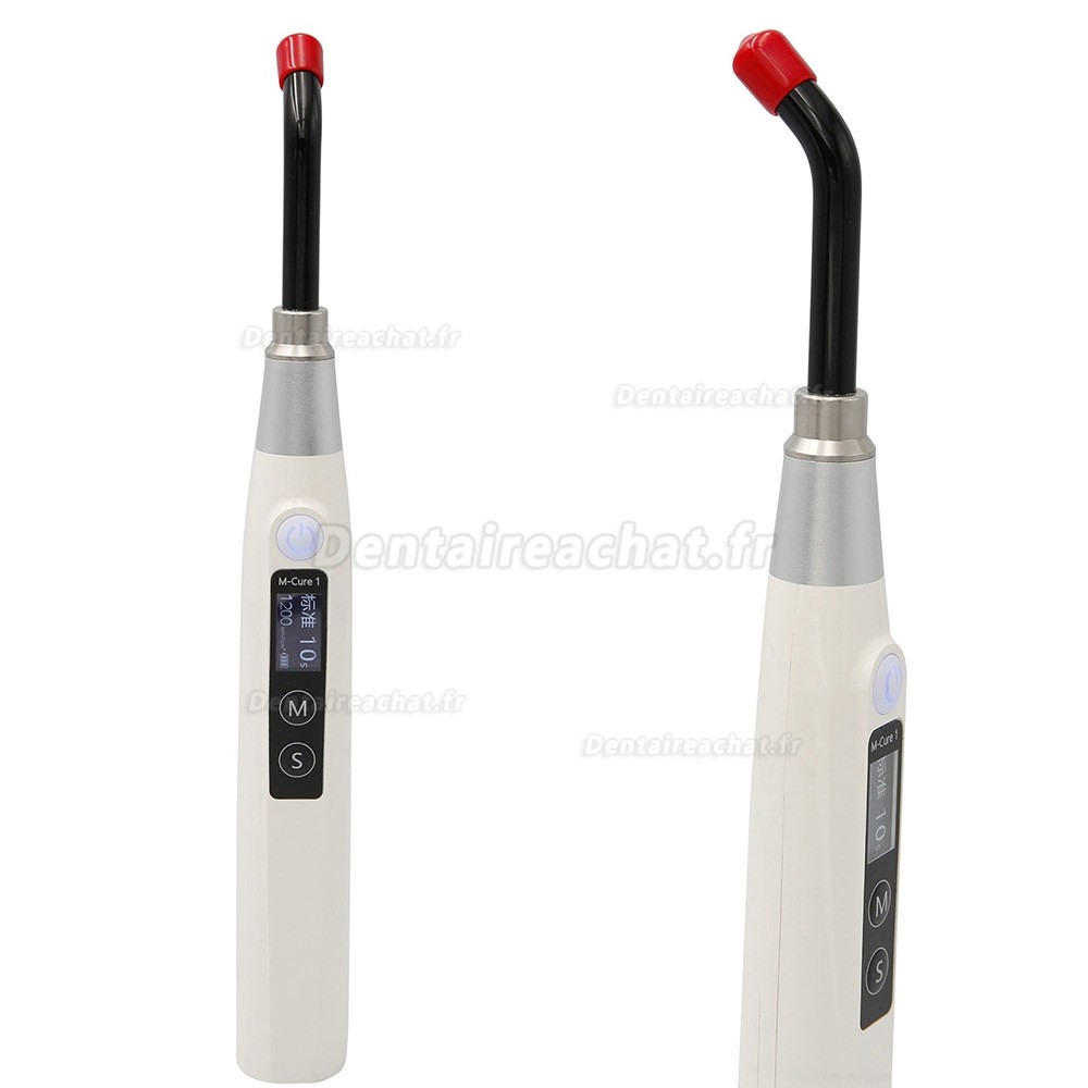 Lampe à polymériser LED dentaire à large spectre RebornEndo M-Cure 1 avec détection des caries