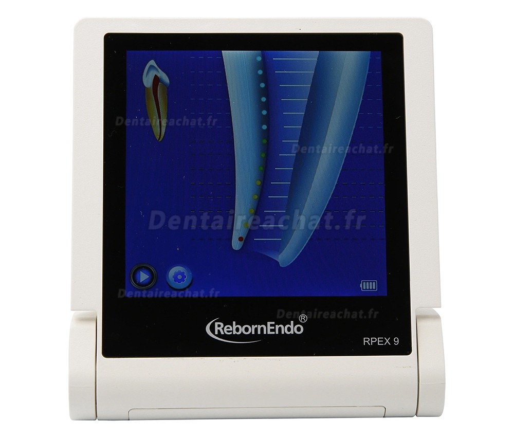 RebornEndo RPEX 9 localisateur d’apex dentaire avec écran tactile et fonction Bluetooth