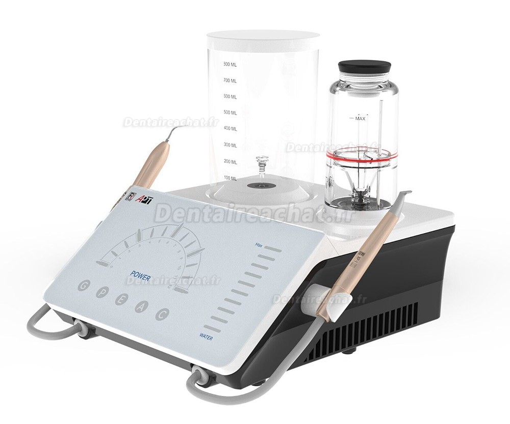 Refine APT 2 en 1 Détartreur ultrasonique dentaire et aéropolisseur dentaire compatible avec EMS Prophylaxis Master