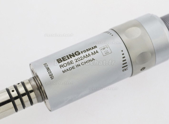 Being® Rose 202AM-B micromoteurs pneumatique 4/6 trou spray interne avec lumiere