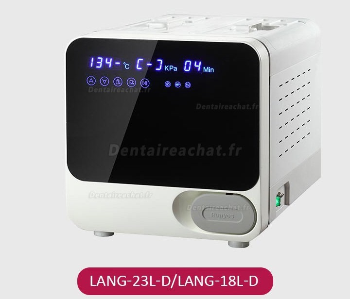 Runyes Lang Séries Stérilisateur Autoclave Dentaire D'écran Tactile Classe B 18-23L