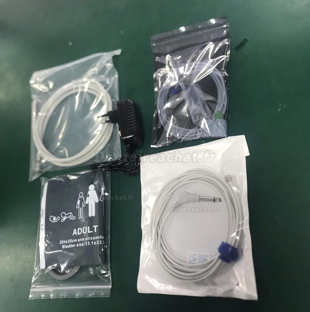 Moniteur patient multiparamétrique SINNOR SNV800P – Dispositif de surveillance des signes vitaux (6 paramètres) Moniteur patient multiparamétrique SINNOR SNV800P – Dispositif de surveillance des signes vitaux (6 paramètres)