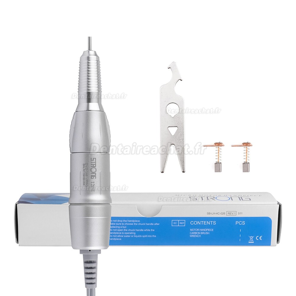 Pièce à main micromoteur dentaire STRONG® 120II, 35000 tr/min, 2.35mm