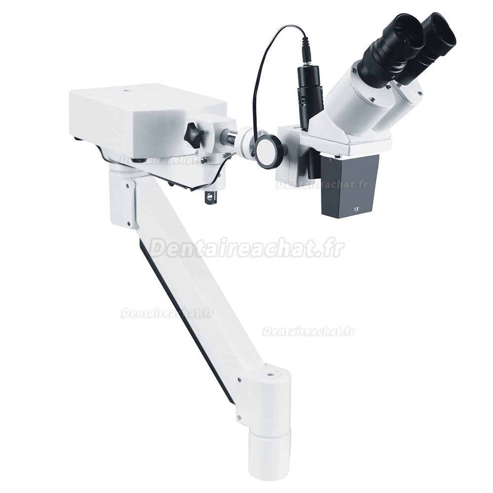 Microscope chirurgical dentaire 10X/15X/20X avec lumière LED (pour fauteuil dentaire)