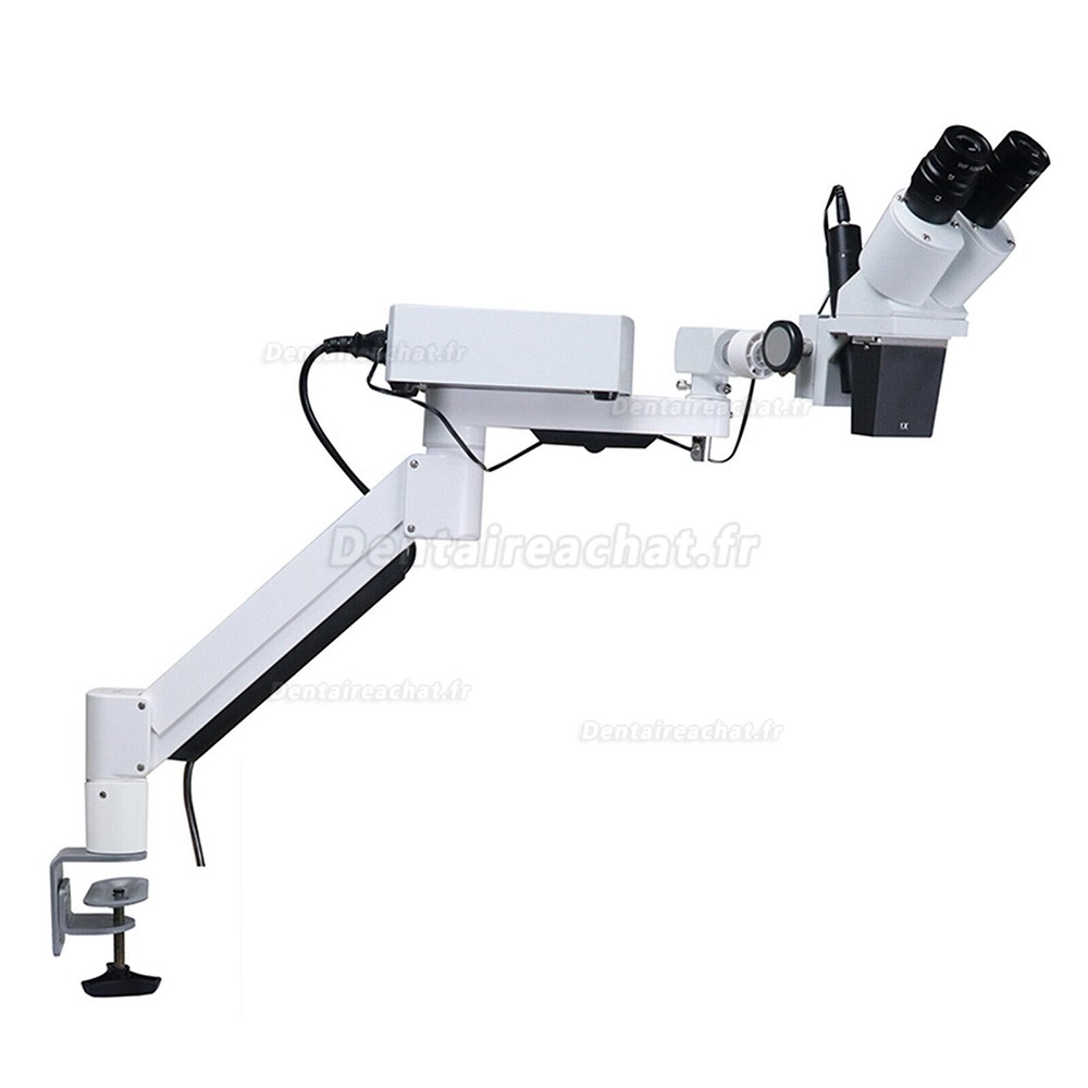 Microscope opératoire chirurgical dentaire 10X/15X/20X (pour bureau de table)