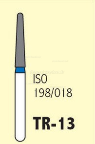 100 Pièces FG TR-13 1.8mm Fraise diamantée dentaire
