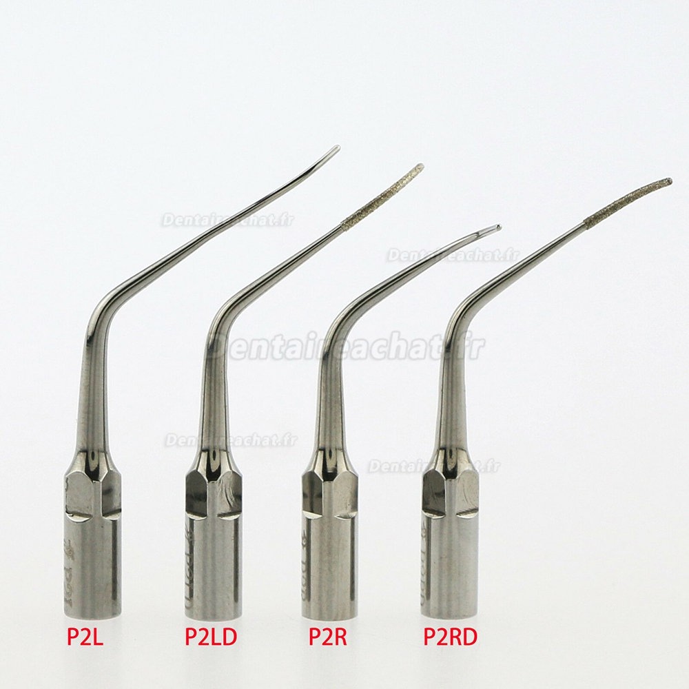 5 Pièces Insert de détartreur ultrasonique parodontal Woodpecker P2L P2LD P2R P2RD compatible avec EMS UDS