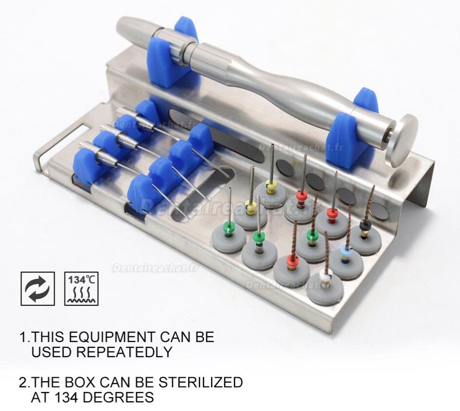 Tosi Système de retrait d'lime dentaires extracteur lime cassée canal (endo rescue kit)