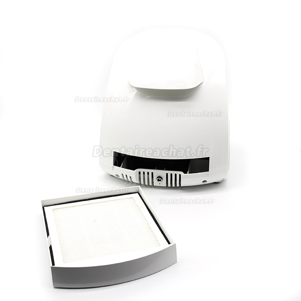 Aspirateur de poussièrede dentaire portable aspirateur de bureau sans fil 2600mAH 60W avec lumières led