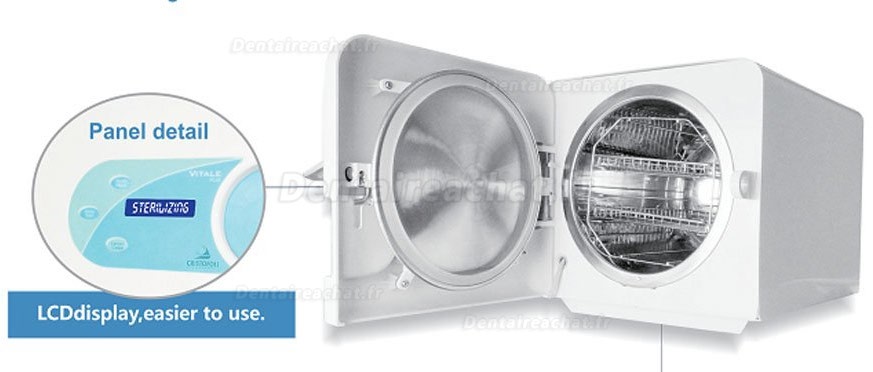 HISHINE® Vitale 12 Stérilisation Autoclave 12L Classe N