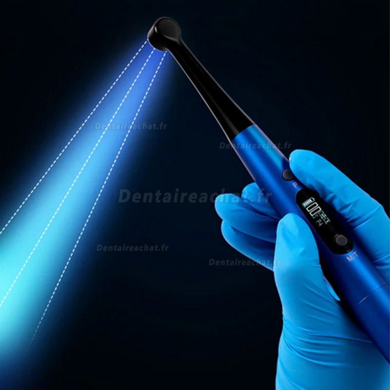 Lampe photopolymeriser dentaire VRN DV-50 avec détection des caries + radiomètre à led dentaire